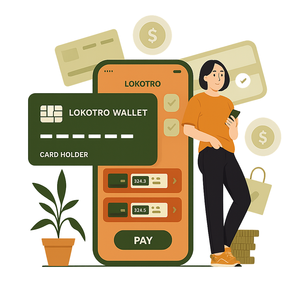 Illustration de paiement rapide